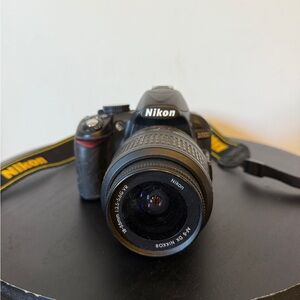Nikon Black DSLR D3100 with Lens